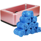 100-300Pcs Shoe Covers Automatic Disposable Shoe Cover Waterproof Overshoes Dispenser Hand-Free Household Cleaning Shoe Covers
